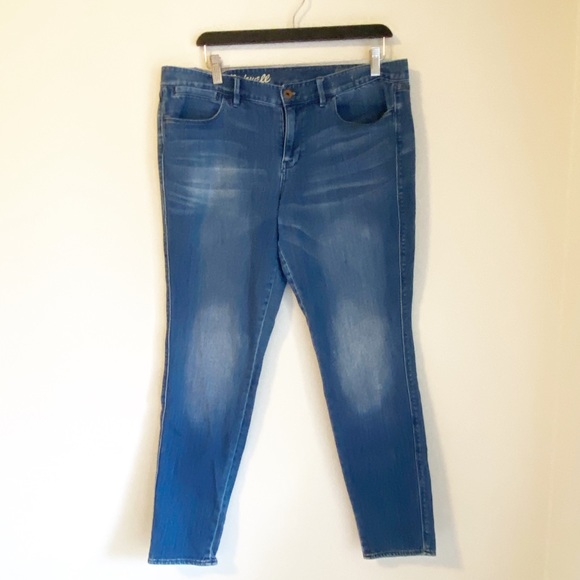 Madewell skinny ankle jeans size 32 - Picture 1 of 8